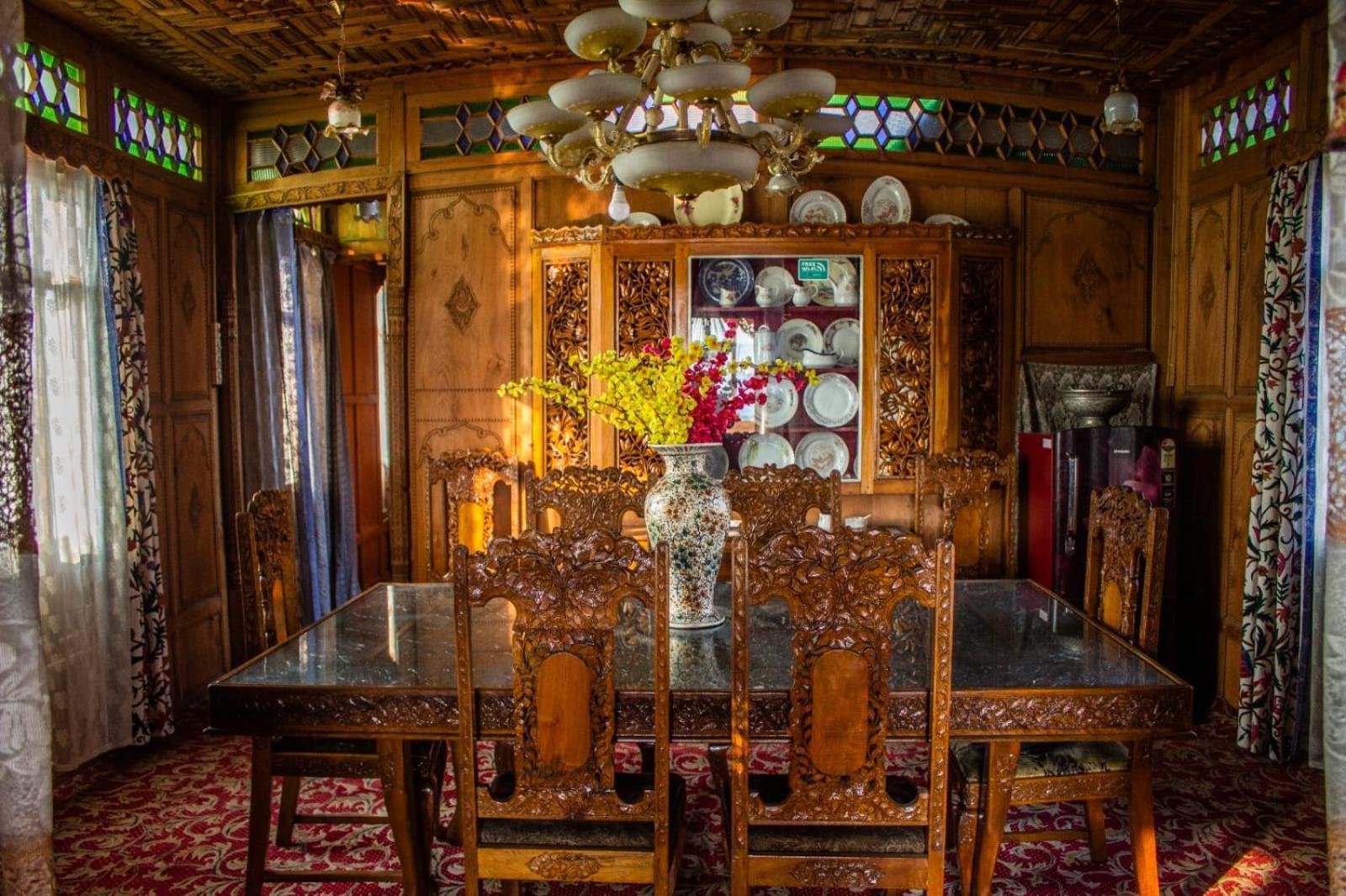 House Boat New Manora Bed & Breakfast Srīnagar Exterior foto