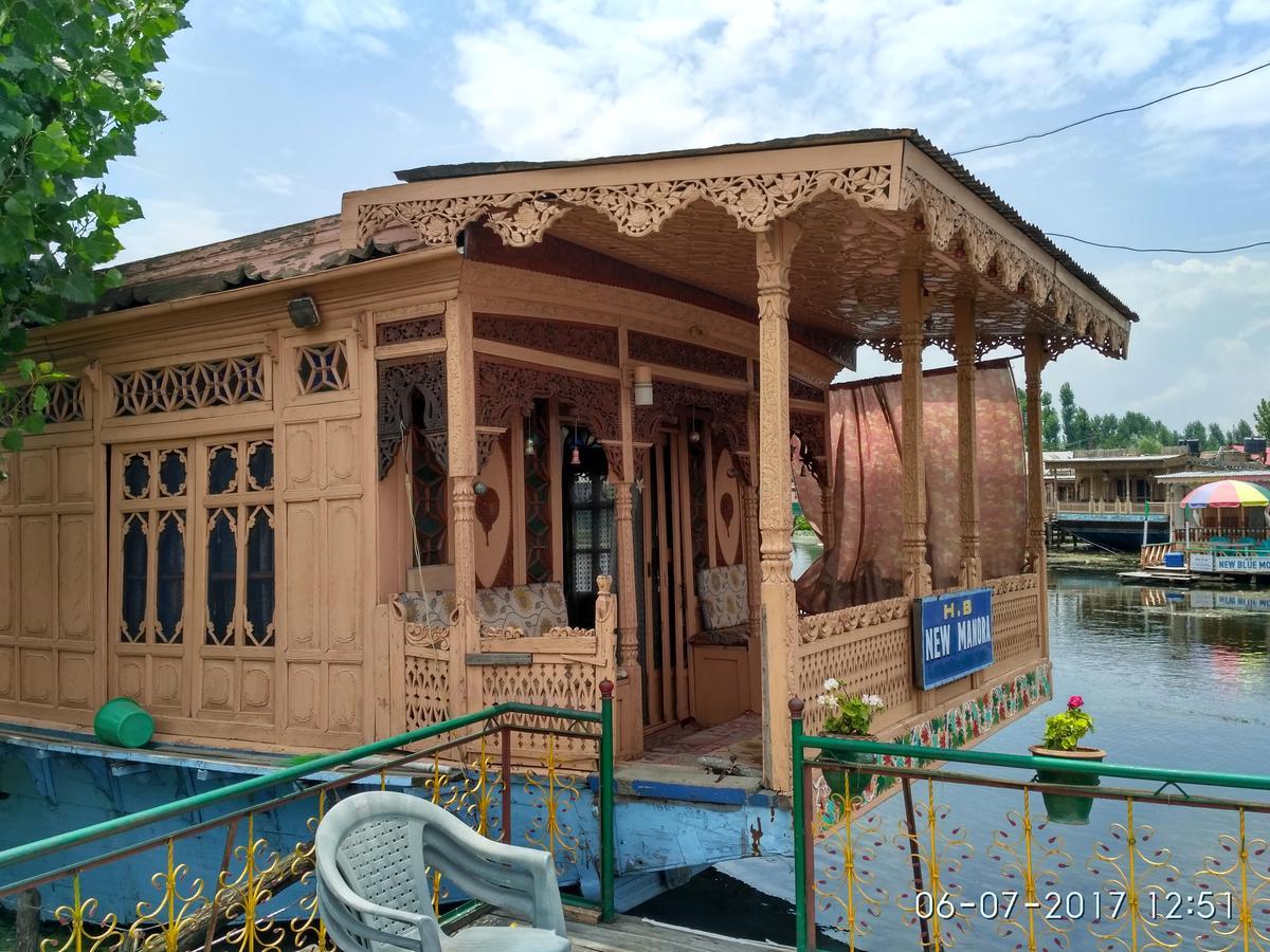 House Boat New Manora Bed & Breakfast Srīnagar Exterior foto