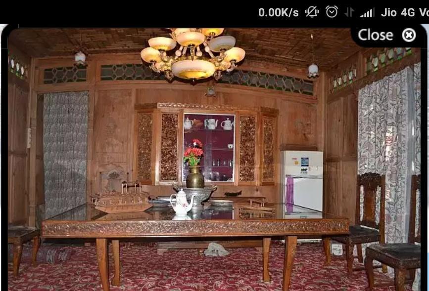 House Boat New Manora Bed & Breakfast Srīnagar Exterior foto